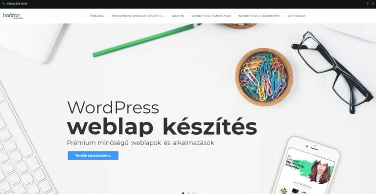 Prémium WordPress honlapkészítés Prémium WordPress honlapkészítés